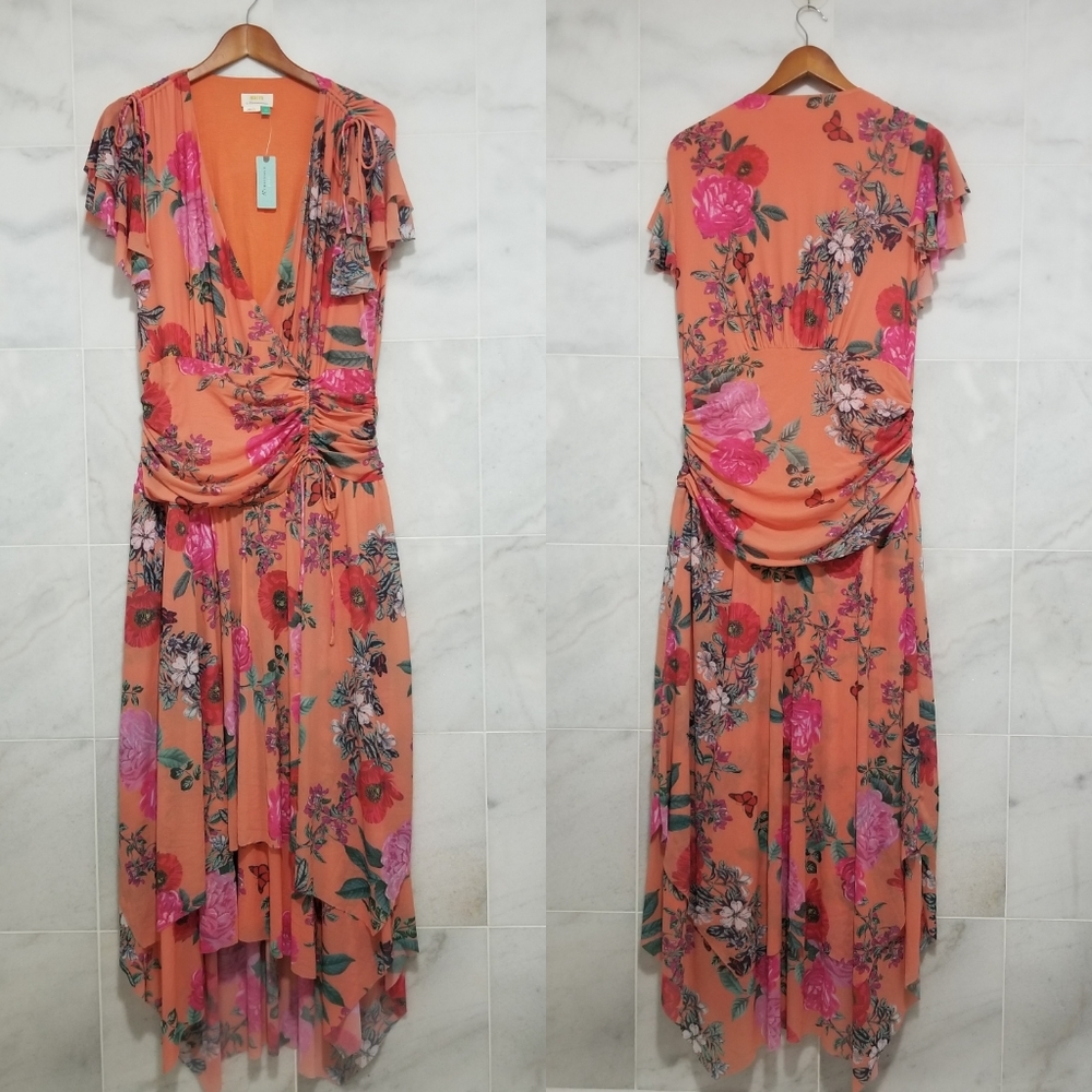 Meave Simone Floral Midi Dress - Picture 2 of 8